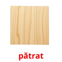 pătrat flashcards illustrate