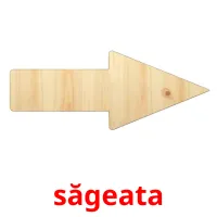 săgeata flashcards illustrate