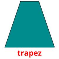 trapez Bildkarteikarten