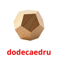 dodecaedru flashcards illustrate