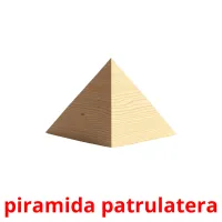 piramida patrulatera Tarjetas didacticas