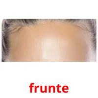 frunte picture flashcards