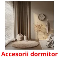 Accesorii dormitor Bildkarteikarten