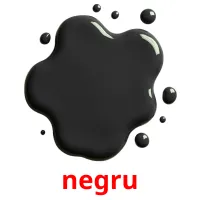 negru cartões com imagens