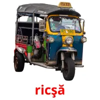 ricşă cartões com imagens