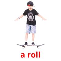a roll picture flashcards