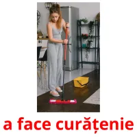 a face curățenie ansichtkaarten