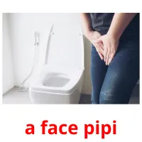 a face pipi ansichtkaarten