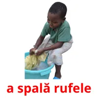 a spală rufele ansichtkaarten