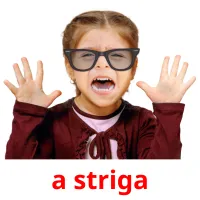 a striga Tarjetas didacticas