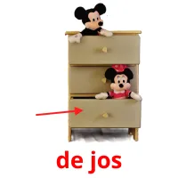 de jos Bildkarteikarten