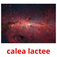 calea lactee picture flashcards