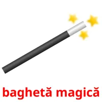 baghetă magică cartões com imagens