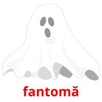 fantomă flashcards illustrate