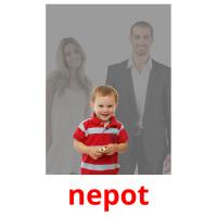 nepot picture flashcards