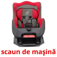 scaun de maşină ansichtkaarten