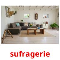 sufragerie flashcards illustrate