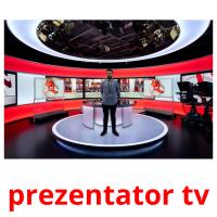 prezentator tv card for translate