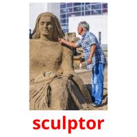 sculptor picture flashcards