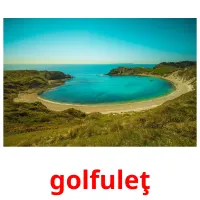 golfuleţ flashcards illustrate