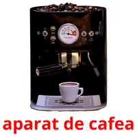 aparat de cafea cartões com imagens