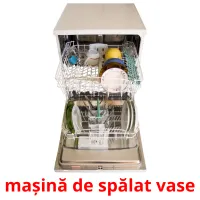 mașină de spălat vase cartões com imagens