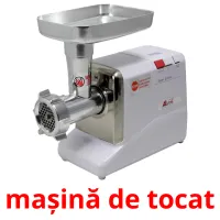 mașină de tocat ansichtkaarten