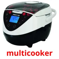 multicooker cartões com imagens