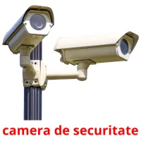 camera de securitate flashcards illustrate