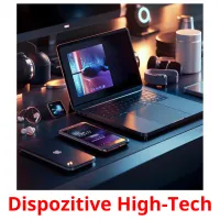 Dispozitive High-Tech flashcards illustrate