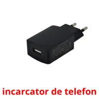 incarcator de telefon flashcards illustrate