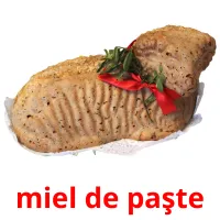 miel de paşte Bildkarteikarten