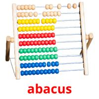 abacus cartões com imagens