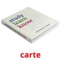 carte picture flashcards