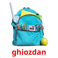 ghiozdan picture flashcards