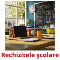 Rechizitele şcolare Bildkarteikarten