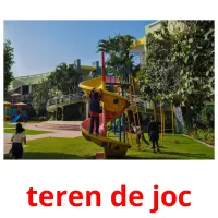 teren de joc Bildkarteikarten