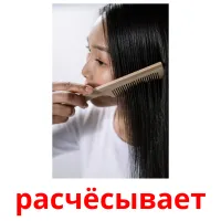 расчёсывает picture flashcards