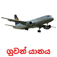 ගුවන් යානය flashcards illustrate