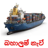 බහාලුම් නැව් Tarjetas didacticas