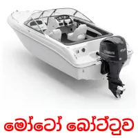 මෝටෝ බෝට්ටුව Tarjetas didacticas