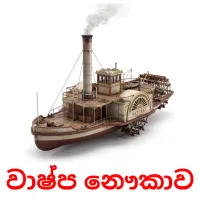 වාෂ්ප නෞකාව Tarjetas didacticas