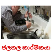 ජලනල කාර්මිකයා Bildkarteikarten