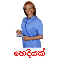 හෙදියක් Bildkarteikarten