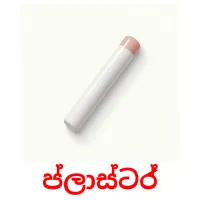 ප්ලාස්ටර් Tarjetas didacticas