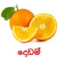 දොඩම් picture flashcards