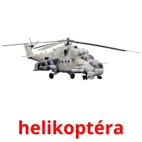 helikoptéra Tarjetas didacticas