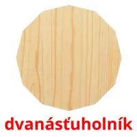 dvanásťuholník flashcards illustrate