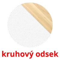 kruhový odsek flashcards illustrate