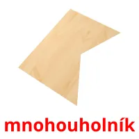 mnohouholník flashcards illustrate